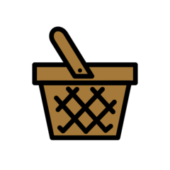 How emoji basket displayed on Openmoji