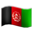 How emoji flag: Afghanistan displayed on Samsung