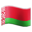 How emoji flag: Belarus displayed on Samsung