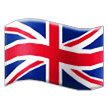 How emoji flag: United Kingdom displayed on Samsung