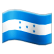 How emoji flag: Honduras displayed on Samsung