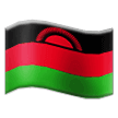 How emoji flag: Malawi displayed on Samsung