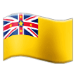 How emoji flag: Niue displayed on Samsung