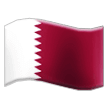 How emoji flag: Qatar displayed on Samsung