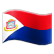 How emoji flag: Sint Maarten displayed on Samsung