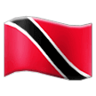 How emoji flag: Trinidad & Tobago displayed on Samsung