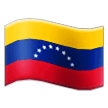 How emoji flag: Venezuela displayed on Samsung