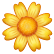 How emoji blossom displayed on Samsung