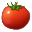 How emoji tomato displayed on Samsung