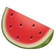 How emoji watermelon displayed on Samsung