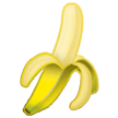 How emoji banana displayed on Samsung