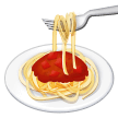 How emoji spaghetti displayed on Samsung