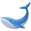 How emoji whale displayed on Samsung