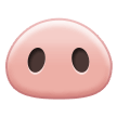 How emoji pig nose displayed on Samsung