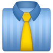 How emoji necktie displayed on Samsung