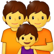 How emoji family displayed on Samsung