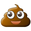 How emoji pile of poo displayed on Samsung