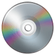 How emoji optical disk displayed on Samsung