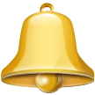 How emoji bell displayed on Samsung