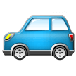 How emoji sport utility vehicle displayed on Samsung