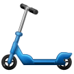 How emoji kick scooter displayed on Samsung