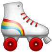 How emoji roller skate displayed on Samsung