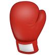 How emoji boxing glove displayed on Samsung