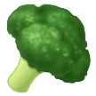 How emoji broccoli displayed on Samsung