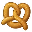 How emoji pretzel displayed on Samsung