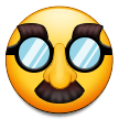 How emoji disguised face displayed on Samsung