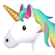 How emoji unicorn displayed on Samsung