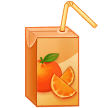 How emoji beverage box displayed on Samsung