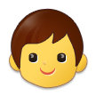 How emoji child displayed on Samsung