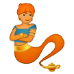 How emoji genie displayed on Samsung