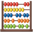 How emoji abacus displayed on Samsung