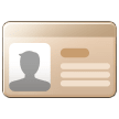 How emoji identification card displayed on Samsung