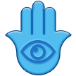 How emoji hamsa displayed on Samsung