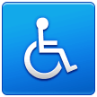 How emoji wheelchair symbol displayed on Samsung