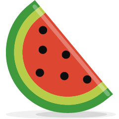 How emoji watermelon displayed on Skype