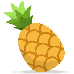 How emoji pineapple displayed on Skype