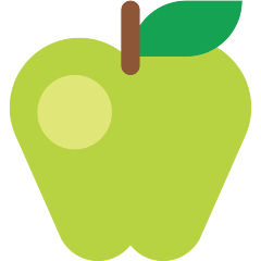 How emoji green apple displayed on Skype