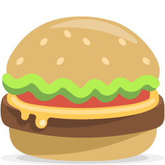 How emoji hamburger displayed on Skype