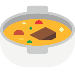 How emoji pot of food displayed on Skype