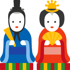 How emoji Japanese dolls displayed on Skype