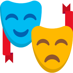 How emoji performing arts displayed on Skype