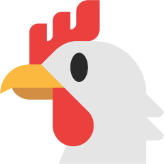 How emoji chicken displayed on Skype