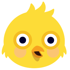 How emoji baby chick displayed on Skype