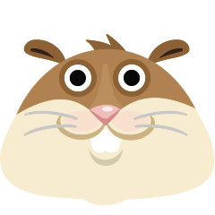 How emoji hamster displayed on Skype