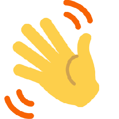 How emoji waving hand displayed on Skype