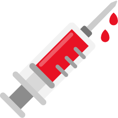 How emoji syringe displayed on Skype